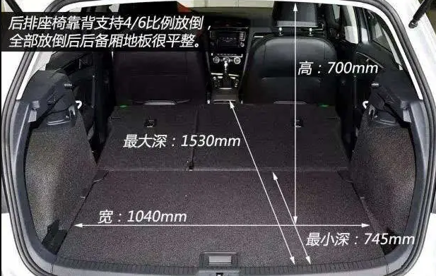 后排座椅放倒比例40:60什么意思-有驾